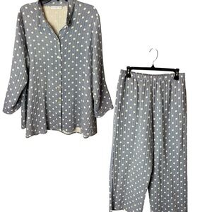 Christopher Calvin Polka Dot Matching Set L